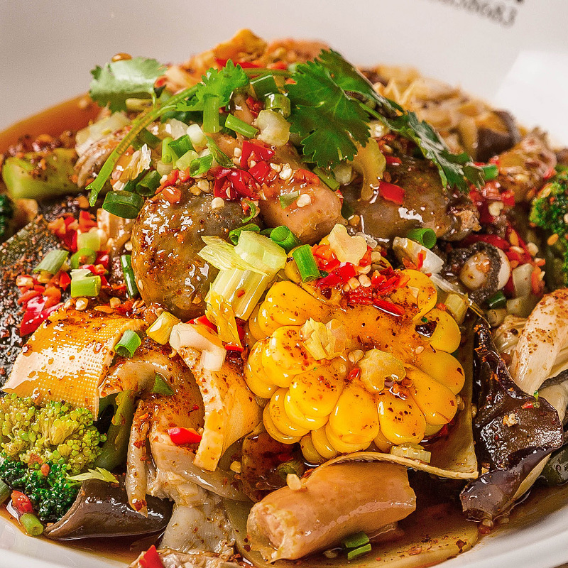 极美滋麻辣香锅底料调料商用2.5kg 炒料粉香锅料火锅冒菜干锅料