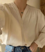 2022 Korea dai purchase and ins bloggers same solid loving original stone zircons diamond necklace pure silver