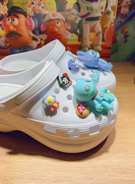 小金阿金公仔鞋扣鞋花crocs