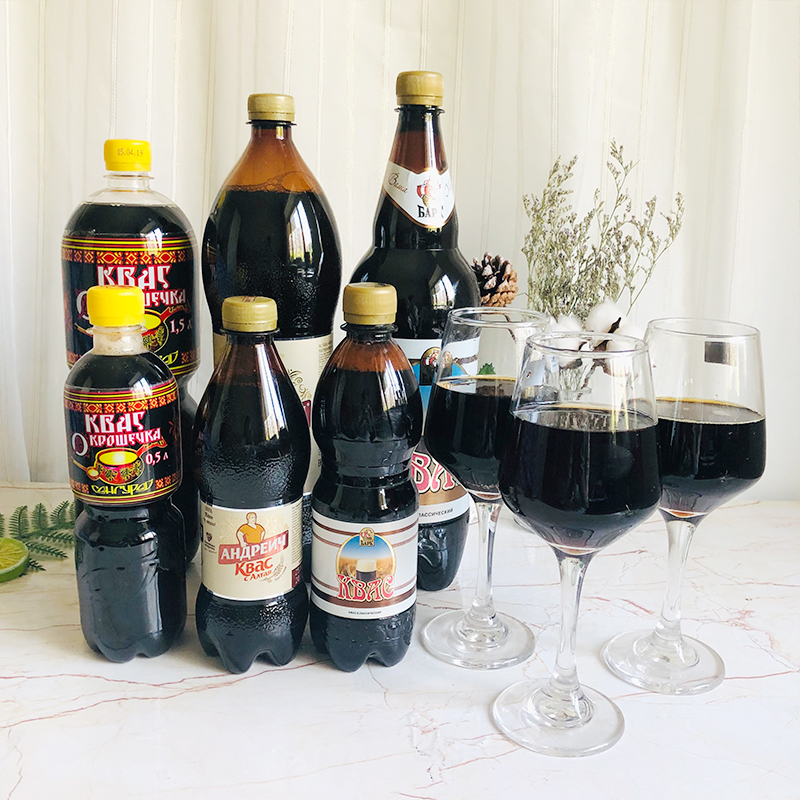 俄罗斯进口格瓦斯网红饮料面包发酵三古拉伊碳酸饮料特产饮品 - 图2