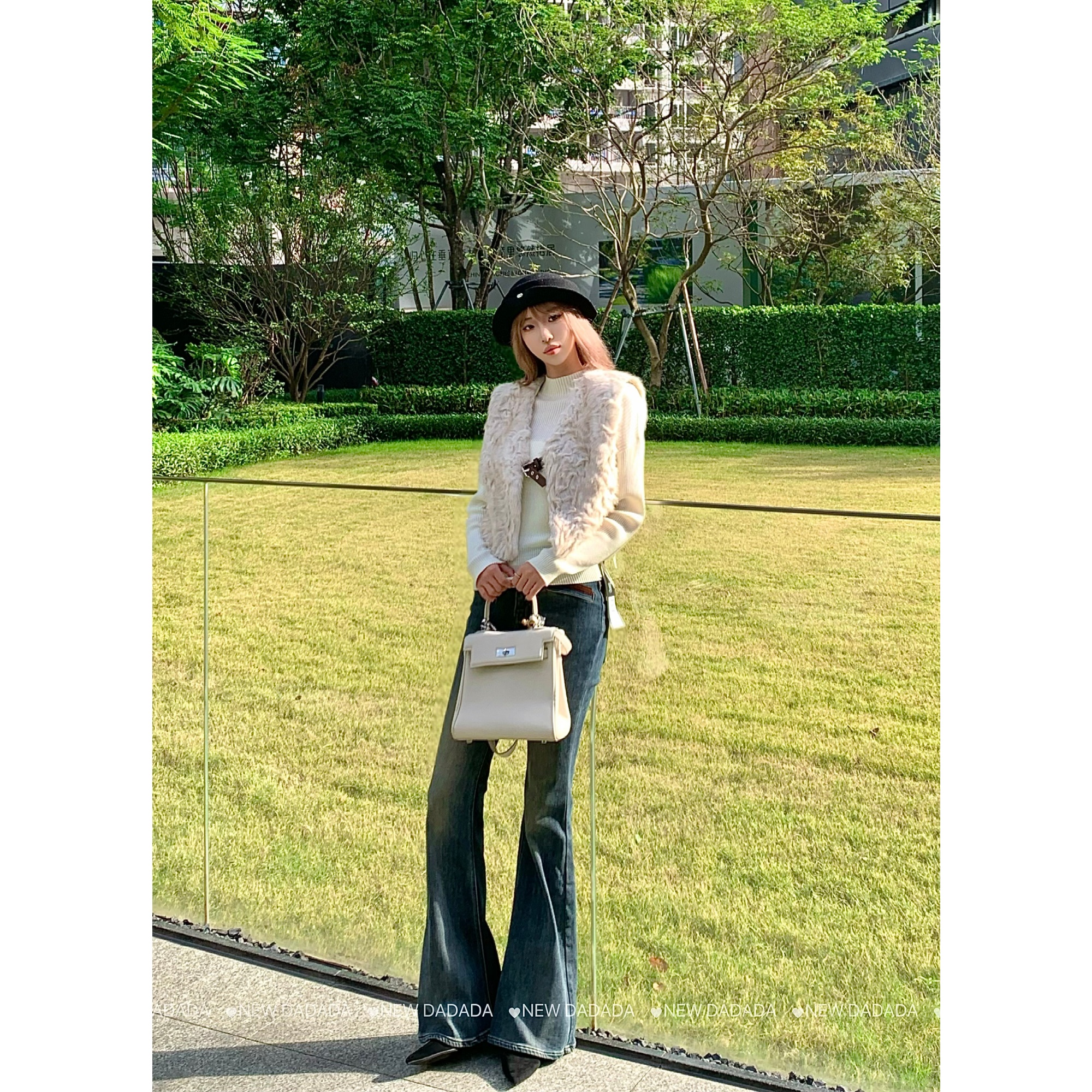 利达 NEW DADADA【灵光甜现】高级感休闲百搭马甲CGM2760 - 图0