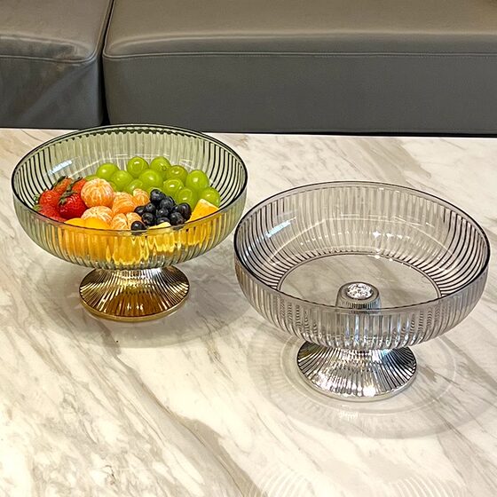 New Year's Fruit Plate Home Living Room Coffee Table 2026 New Light Luxury Display Snacks Candy Nuts Dried Fruit Storage Box