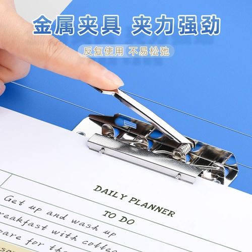 20 Папка папки подвески A4 Пластинка Зажина