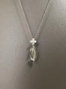 Vintage古着 Frost-veiled Moon项链