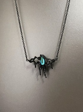 Vintage古着 Assorted Floral Forms项链