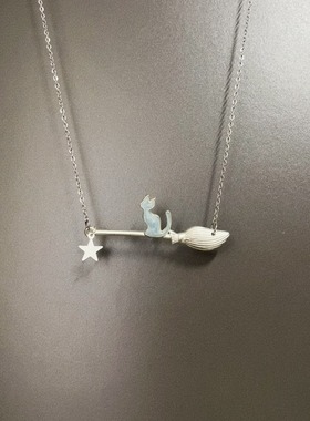 Vintage古着 Magic cat项链