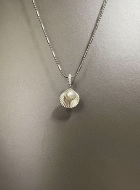 Vintage古着 Shell pearls项链