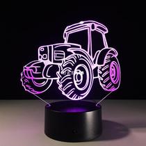 3D Deco Light Motor Car Automobile Shape USB Charge Touch Sw