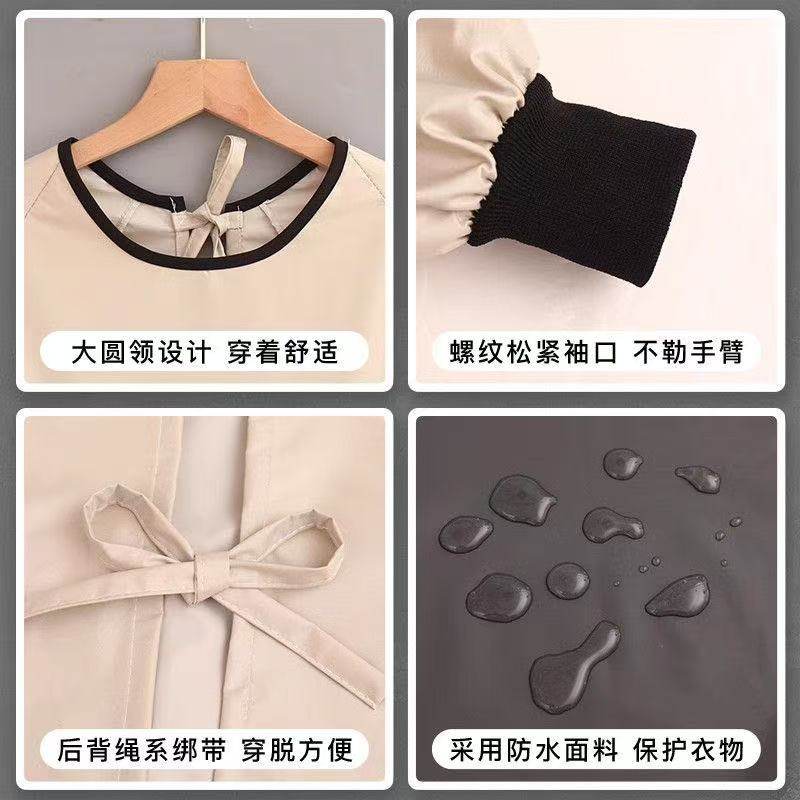 宠物店长袖围裙撸猫专用衣服防毛不粘毛抱猫服卡通围兜工作服防水,淘宝优惠券,粉丝福利购,淘宝优惠卷
