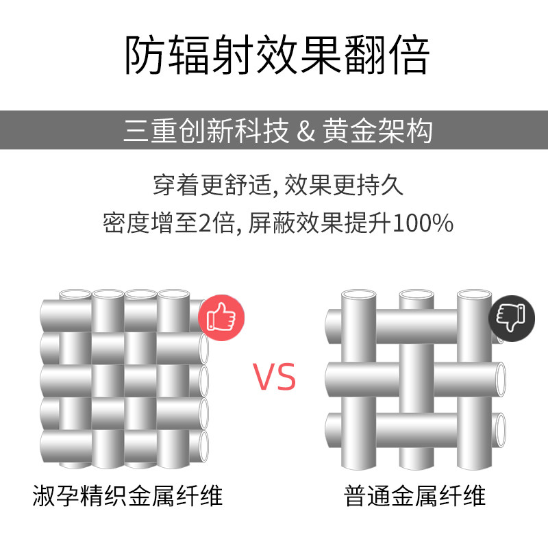 淑孕正品防辐射衣服怀孕期防辐射服 淑孕防辐射裙