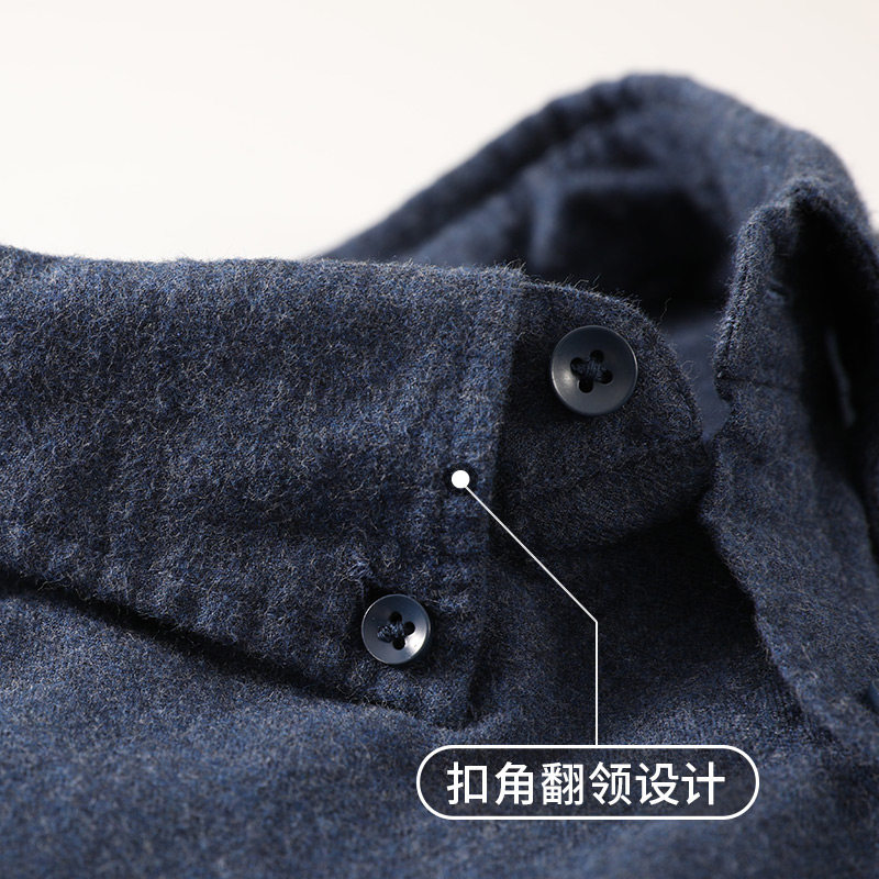 navigare意大利小帆船男士秋冬衬衫 navigare纳维凯尔衬衫