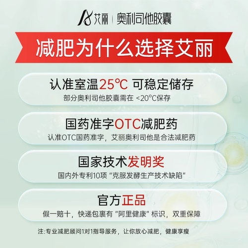 艾丽奥利司他胶囊减肥药燃脂瘦身大肚腩减重减脂正品官方旗舰店 - 图2