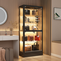 Lady Luxury Bags Bag Display Cabinet Upscale Jewellery Containing Lockers With Lock Latte High Toy Model Display Case