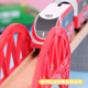 Electric train wooden tracks