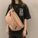 Wang Yibo same large-capacity breast bag men's ins fashion brand one-shoulder crossbody bag women's street waist bag student backpack
