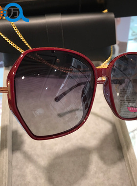 妈妈款超大框高档舒适风户外墨镜