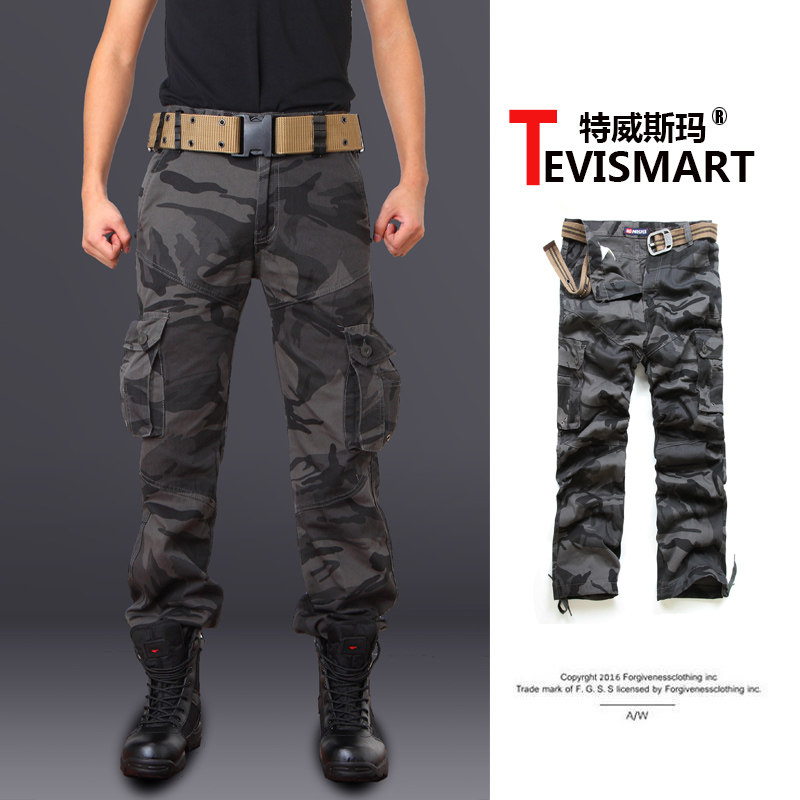 特威斯玛男装夏季男宽松休闲工装裤 特威斯玛休闲裤