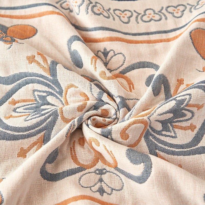 四季通用全棉枕巾一对装防脱落吸汗纯棉四层纱布高档枕头巾家用男,淘宝优惠券,粉丝福利购,淘宝优惠卷