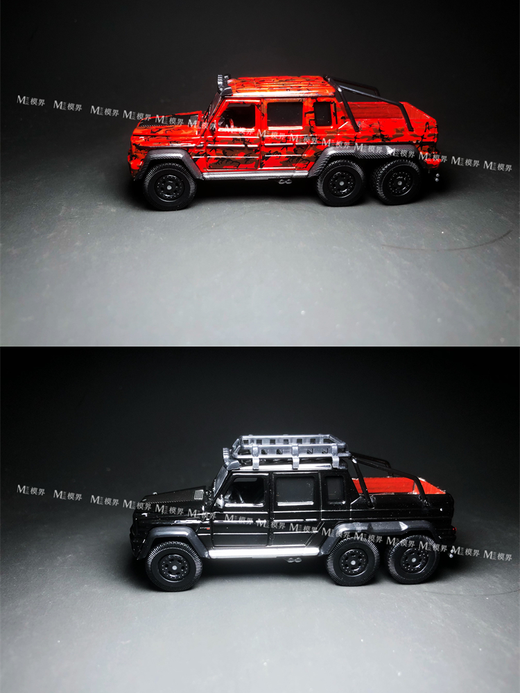 ERA 1:64 奔驰Benz G63 AMG 6X6 皮卡2015 合金汽车模型 现货 - 图1