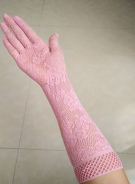 新娘蕾丝网眼结婚礼服防晒手套