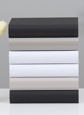 卡纸装饰中式书柜大气