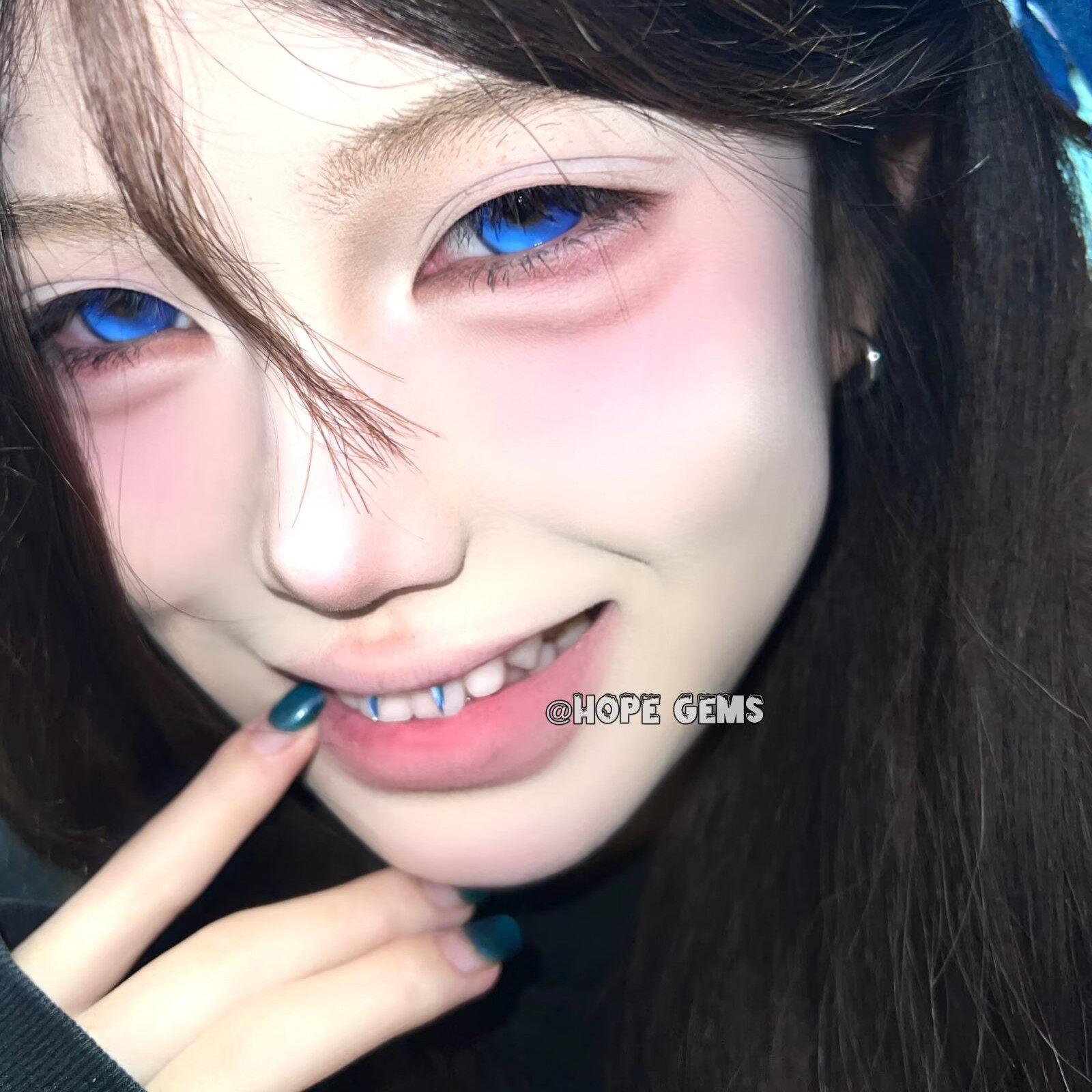 hopegems牙钻牙饰品满钻爱心自己贴包含diy材料包闪亮小众施华洛,淘宝优惠券,粉丝福利购,淘宝优惠卷