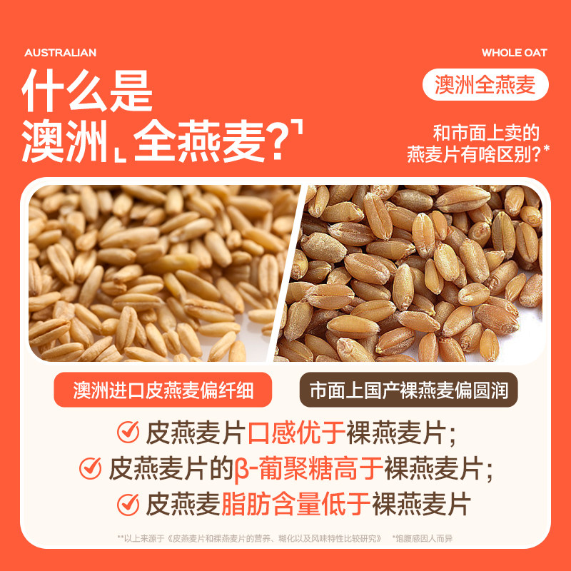 穗格氏即食燕麦片营养早餐独立小袋包无添加冲饮便携装代餐560g袋,淘宝优惠券,粉丝福利购,淘宝优惠卷