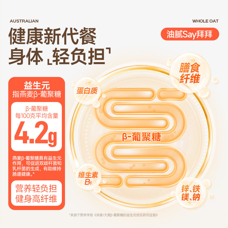 穗格氏即食燕麦片营养早餐独立小袋包无添加冲饮便携装代餐560g袋,淘宝优惠券,粉丝福利购,淘宝优惠卷