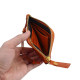 Japanese and Korean original coin wallet for men's genuine leather zipper