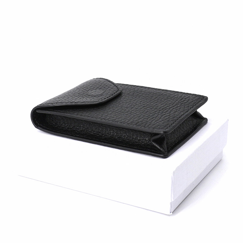头层牛皮荔枝纹男士ol女式小名片包 september27designs卡包