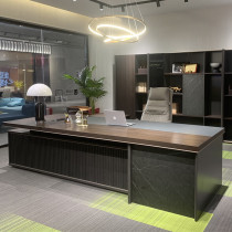 High-end business owner table modern style brief Grand Bandai Beidou series light and luxurious office furniture table and chairs President table