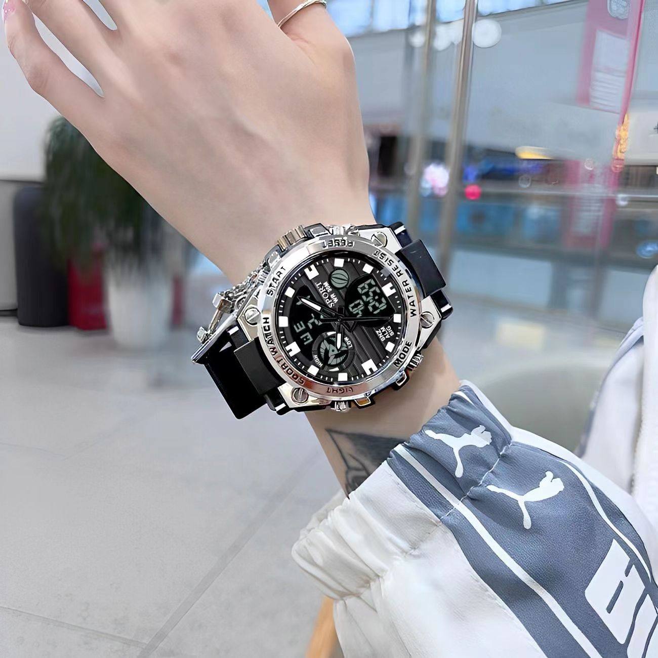 钢铁之心手表男款青少年运动初高中学生防水防摔儿童电子手表男士,淘宝优惠券,粉丝福利购,淘宝优惠卷