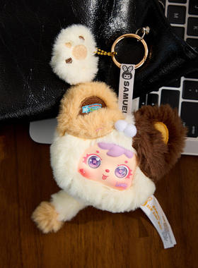 新款可爱毛绒公仔三小毛喵喵爪爪挂件盲盒女生礼物卧室装饰品玩偶