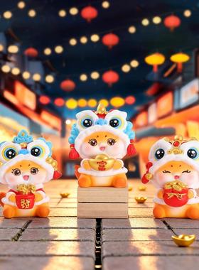 生肖马年神马都好运加倍盲盒送朋友礼物车载装饰摆件手办1040-392