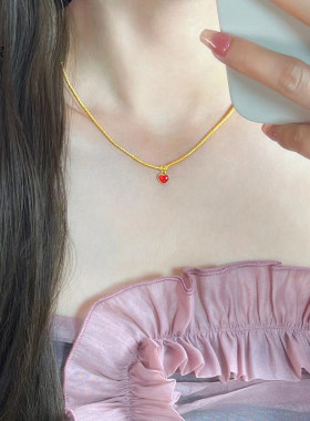 金店同款古法沙金999手链项链