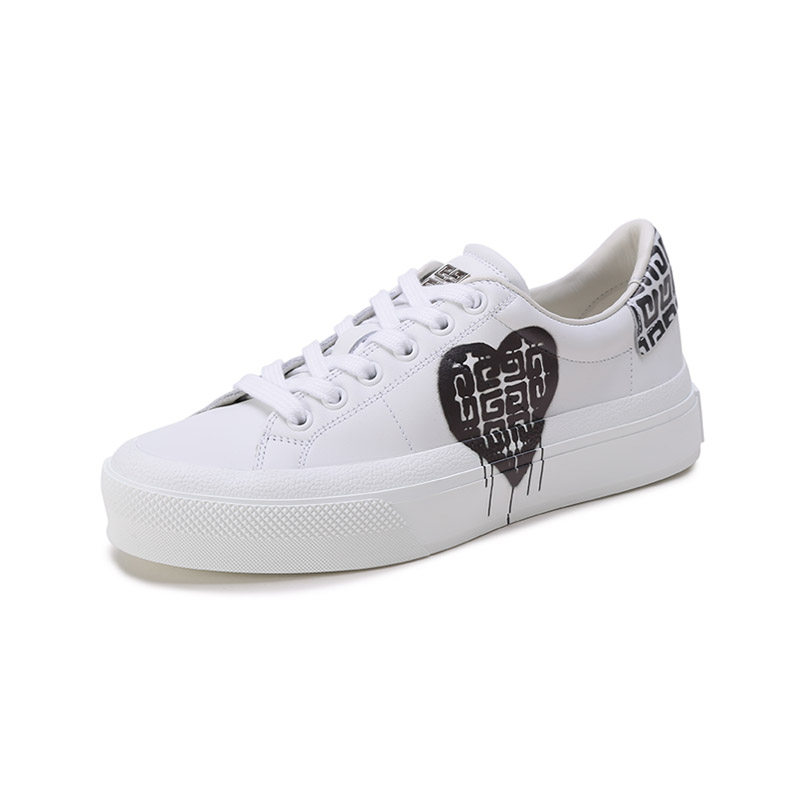 givenchy女士牛皮革联名款心形板鞋 珍品网时尚休闲鞋