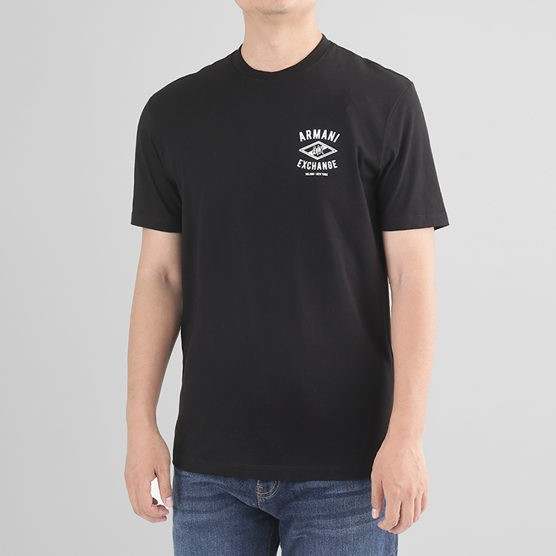 AX阿玛尼 新品 男士可持续系列棉质圆领短袖T恤 XM000550 AF10362 - 图0