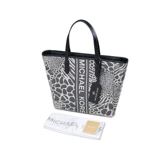 Женская сумка MICHAEL KORS MK из ткани и кожи, сумка на плечо, большой размер 30T2G5ST7J