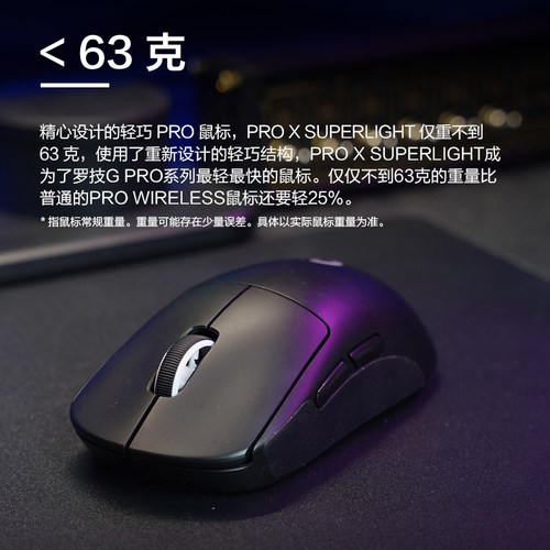 正品罗技GPW2金刚无线电竞游戏鼠标GPW2电脑外设家用台式GPW3se拆 - 图0