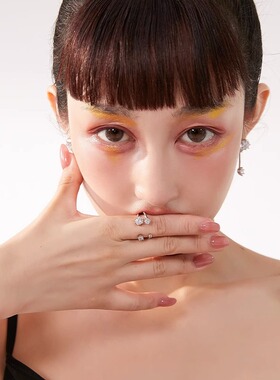 abybcharming指环戒指食指戒