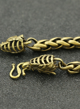 道系饰品双龙头手链中国风手镯