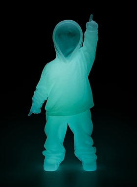 Yulong Lab原创设计Tiandi【天地】桌面摆件潮流玩具夜光艺术雕塑