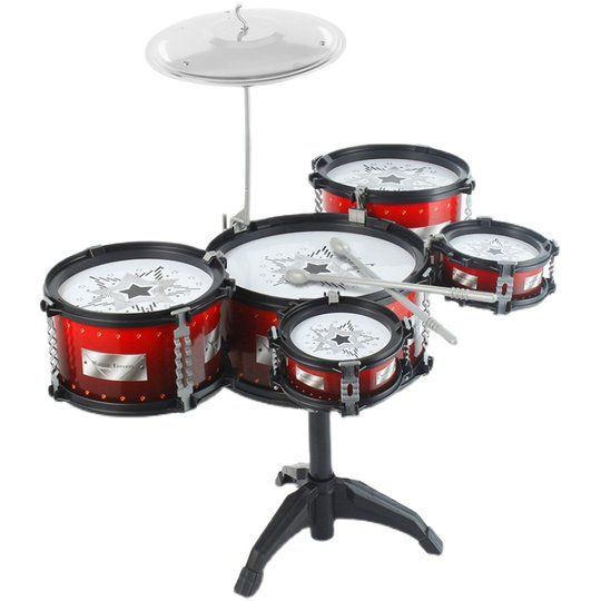 Large drum set for children beginner toy jazz drum
