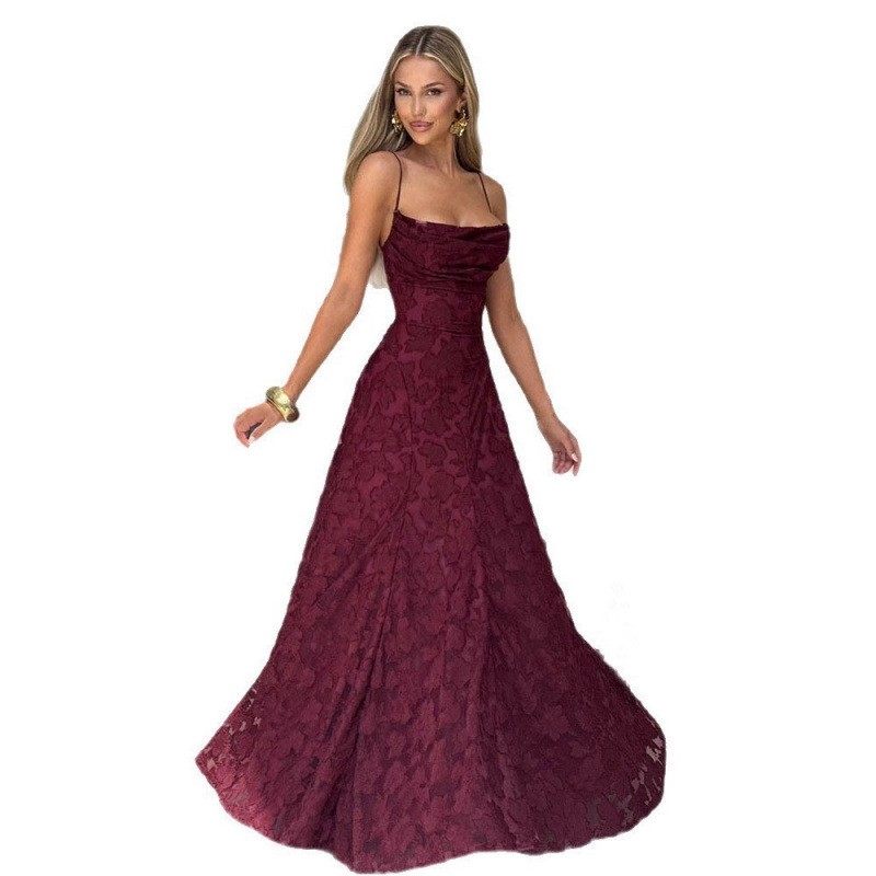 亚马逊欧美女装新款气质优雅晚礼服裙蕾丝性感露背吊带连衣裙,淘宝优惠券,粉丝福利购,淘宝优惠卷