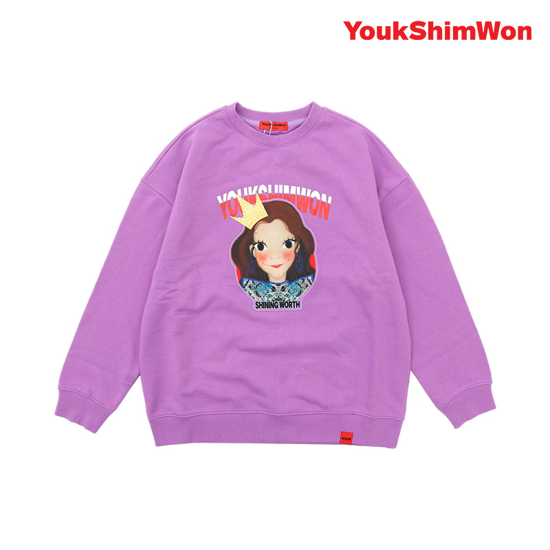 陆心媛秋冬2021新款长袖设计卫衣 youkshimwon陆心媛卫衣/绒衫