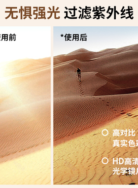 沙漠防沙护目镜登山徒步防风防晒墨镜高级感户外运动骑行可戴眼镜