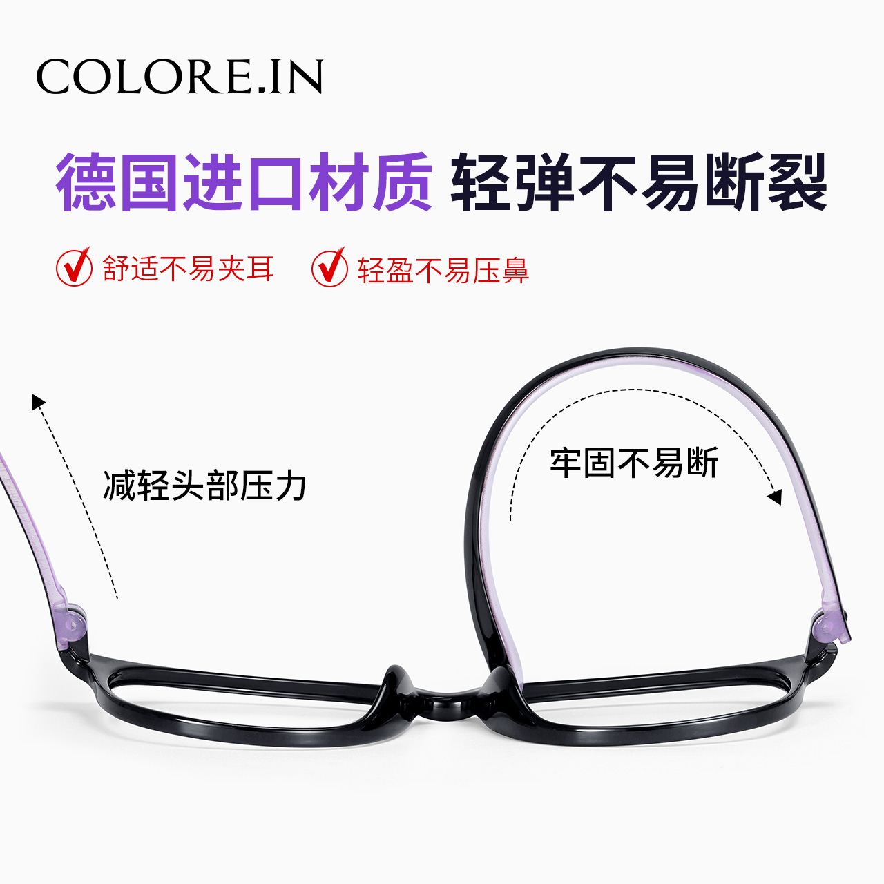 防蓝光老花镜女士高清老人中老年人时尚超轻高档品牌正品老光眼镜