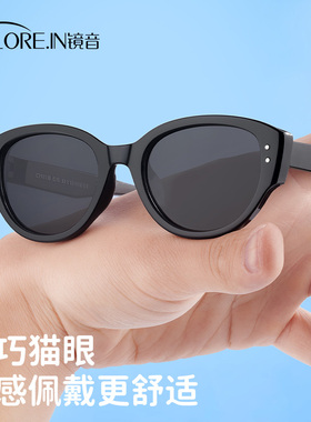 镜音儿童墨镜男女童防紫外线防晒遮阳太阳眼镜2025新款潮酷帅气风