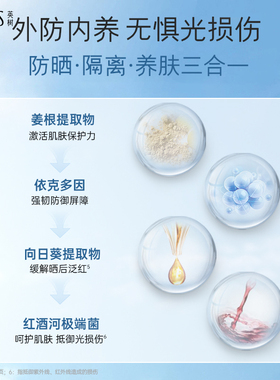 英树零感防晒乳面部隔离SPF50+