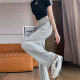 ກິລາ sweatpants ຂອງແມ່ຍິງ summer ກ້ອນໄຫມ pants ກ້ວຍຊື່